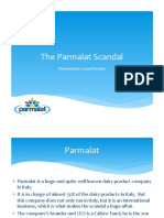 Case Study Parmalat Scandal