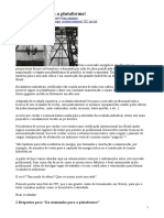 Acesso Por Corda Da Montanha para A Plataforma