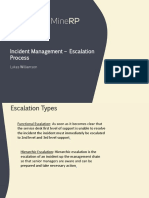 Incident Management - Escalation Process: Lukas Williamson