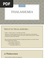 Thalassemia Case Study