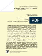 Artigo. PINILLA, J. A. S. Por Que A Teoria de Tradução É Útil para Os Tradutores PDF