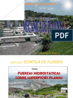 Fuerzas Hidrostaticas Sobre Superficies Planas