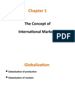 The Concept of International Marketing