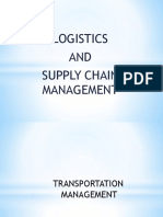 Logistics AND Supply Chain Management