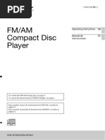 Sony CD Player CDX-GT45U PDF