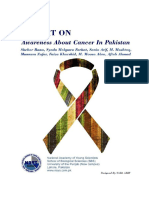 Report On - Awareness About Cancer in Pakistan - PDF