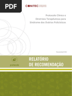 Relatorio PCDT SindromeOvariosPolicisticos CP05 2019