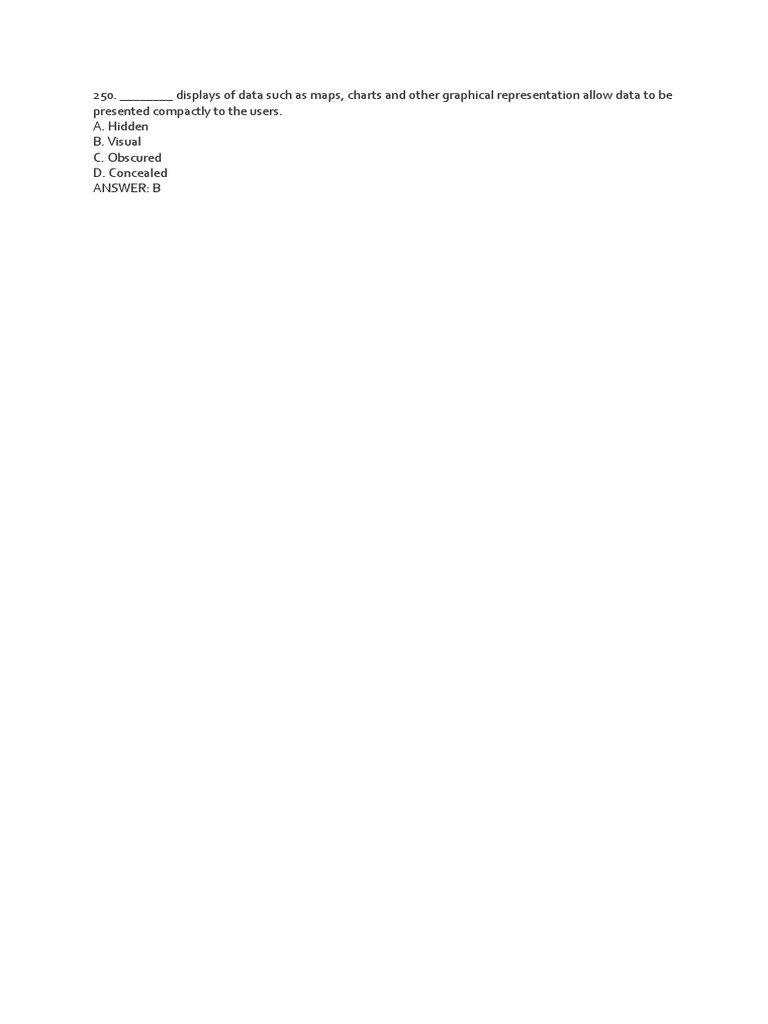 Visual Data Representation Techniques | PDF | Computers