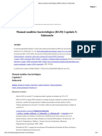 Manual Analítico Bacteriológico (BAM) Capítulo 5 - Salmonella