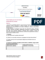 Tareas Dirigidas 3ro A de Ciencias Problemas Del Mundo