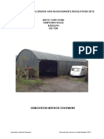 The Construction (Design and Management) Regulations 2015 Brick Yard Farm Newtown Road Biddulph St8 7Sw