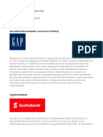 Integración horizontal y vertical: casos Gap, Colpatria-Scotiabank, Alpina y Coca-Cola