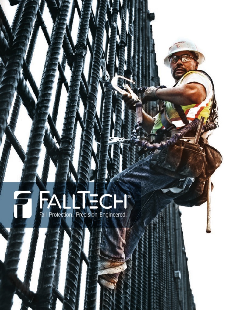 Hi-Vis Load-Bearing Plate FallTech 74942 Suspended Cable Anchor 1 Swivel Anchor Eye ONe Attachment End 2 High Strength 1//4 Galvanized Cable