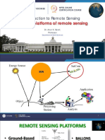 Week-1 Module-3 Different Platforms of Remote Sensing