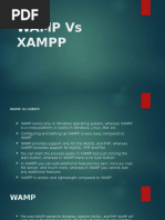 Wamp Vs Xamp