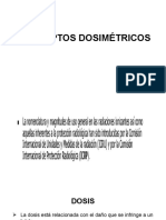 CONCEPTOS DOSIMÉTRICOS