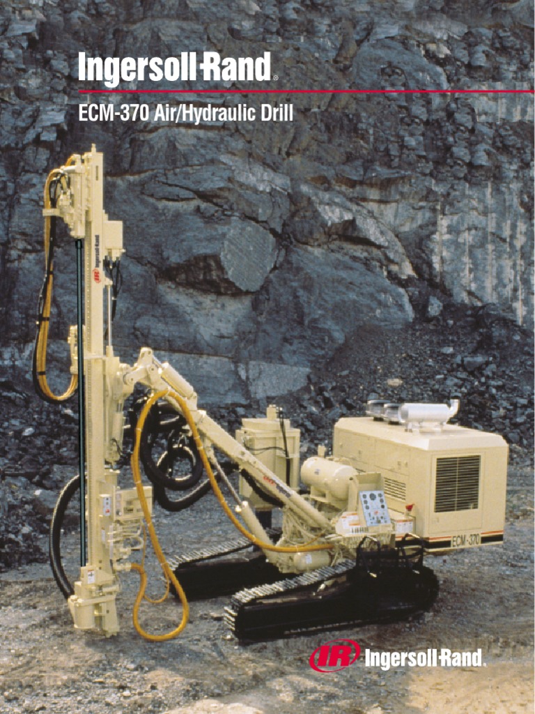 TRACK DRILL ECM 370 INGERSOLL RAND.pdf Drill Engines