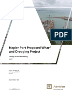 Appendix E Napier Port Proposed Wharf and Dredging Project Dredge Plume Studies 301015 03651 CS REP 0003 - 0 PDF