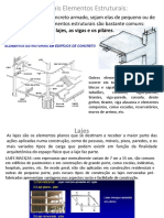 Principais Elementos Estruturais
