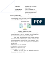 Penentuan Jenis Asam Amino Dalam Sampel