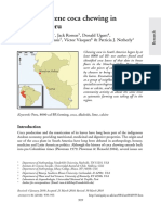 DILLEHAY, Tom (2010) - Early Holocene Coca Chewing in Northern Peru PDF