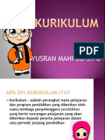 Materi Kurikulum Untuk MOS