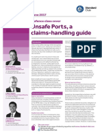 Standard PI Club Unsafe Ports A Claims Handling Guide