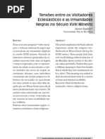 Tensões entre visitadores eclesiásticos e Irmandades Negras no Séc. XVIII mineiro