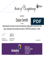 Inclusive Practices - Dylan Smith - 2165258