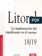 18-19 La Implantación Del Significante en El Cuerpo PDF