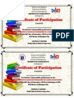 Certificate of Recognition Template 2019