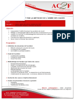 Analyse Accident Methode Arbre Causes PDF