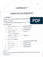 Espacios Vectoriales