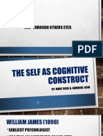 The Self As Cognitive Construct