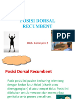 Posisi Dorsal Recumbent