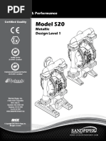 DATA sheet diaphram pump Sandpiper model S20