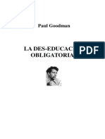 La des-educación obligatoria - Paul Goodman.pdf