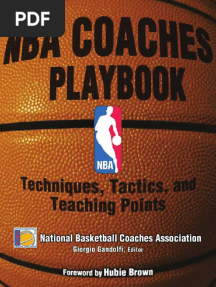 NBA Coaches Playbook - Techniques, Tactics, and Teaching Points