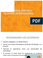 Entrenamiento Asertivo y Relaciones Sociales