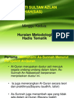 Presentation Hadis Tematik Mig Kedua