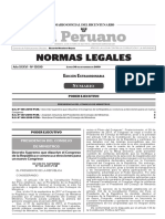 Normas Legales de El Peruano