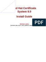 Red Hat Certificate System 8.0 Install Guide en US