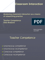 Classroom Interaction Analysis PDF