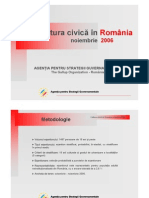 Cultura Civica in Romania