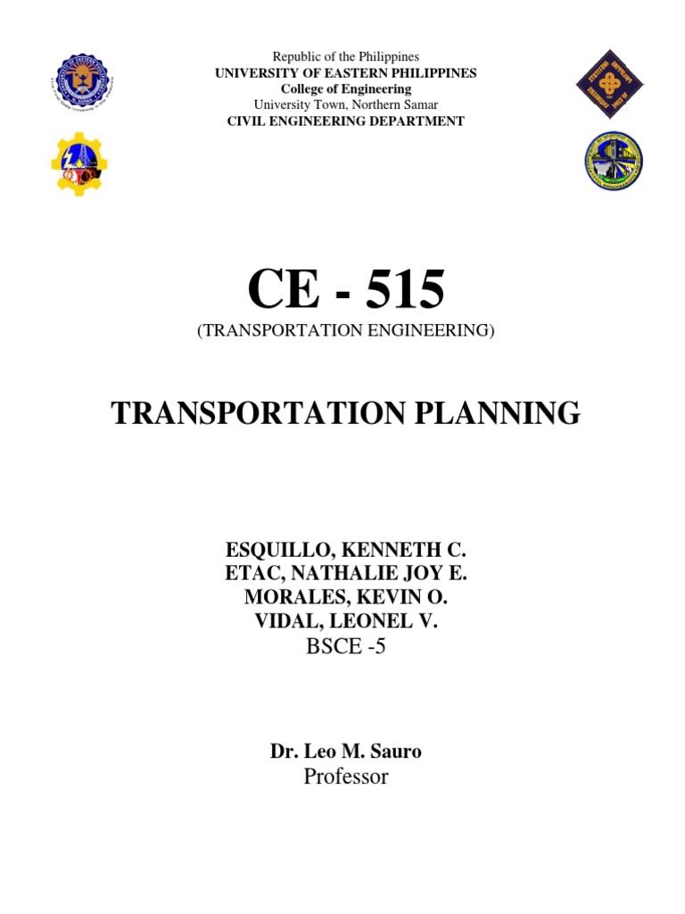 Transportation Planning | PDF | Highway | Traffic