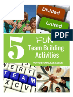 5 Fun Team Building Activities