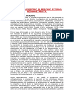 El Enfoque Orientado Al Mercado Externo