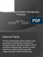 Material Pahat Dan Sistem Kelengkapan Perkakas