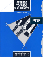 P. Wastall. Aprende Tocando El Clarinete PDF