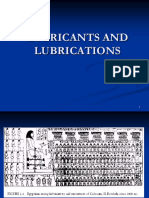 Lubricants and Lubrications